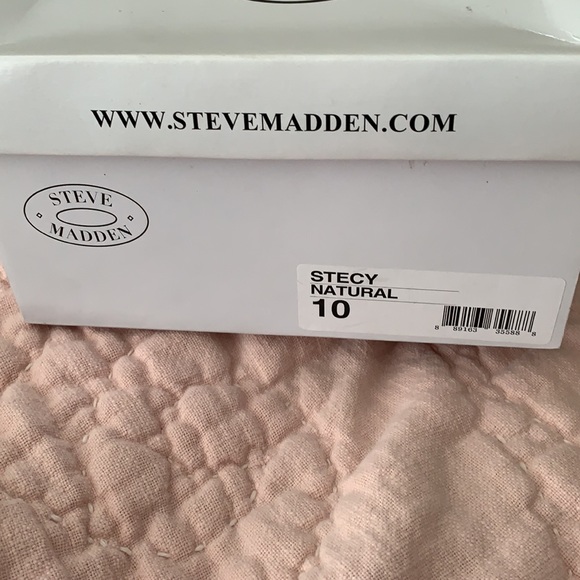 Steve Madden Stecy Natural size 10. Worn once. - Picture 5 of 5